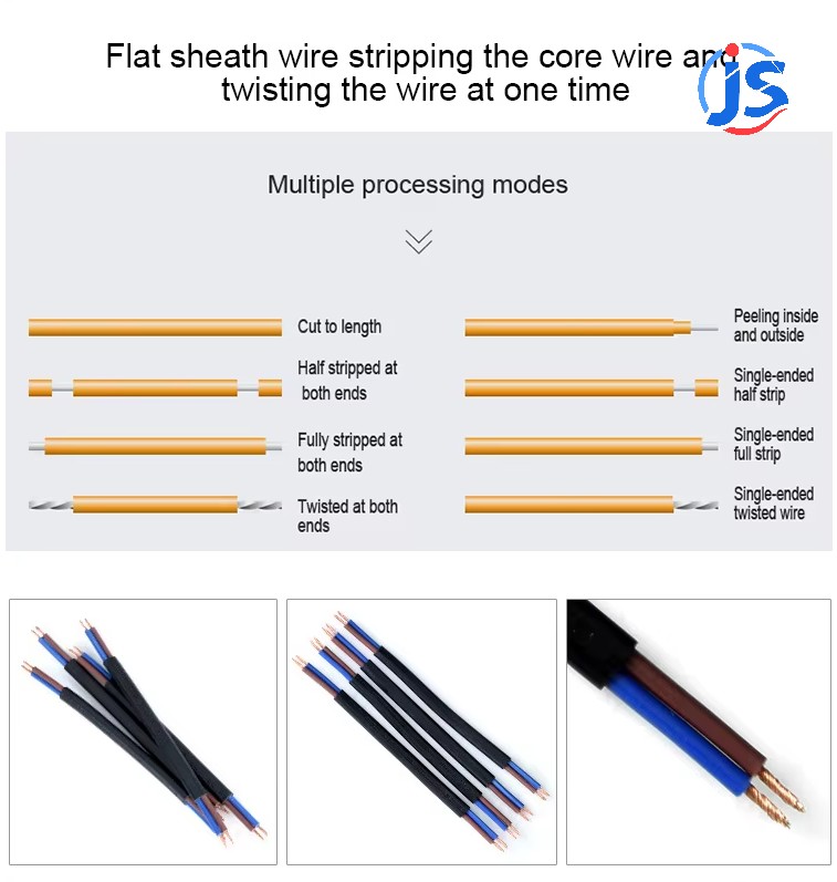 Fully Automatic Electric Flat Cable Wire Strip Twist Cut Produce One-stop Machine High Quality Factory Provide Agent Prices