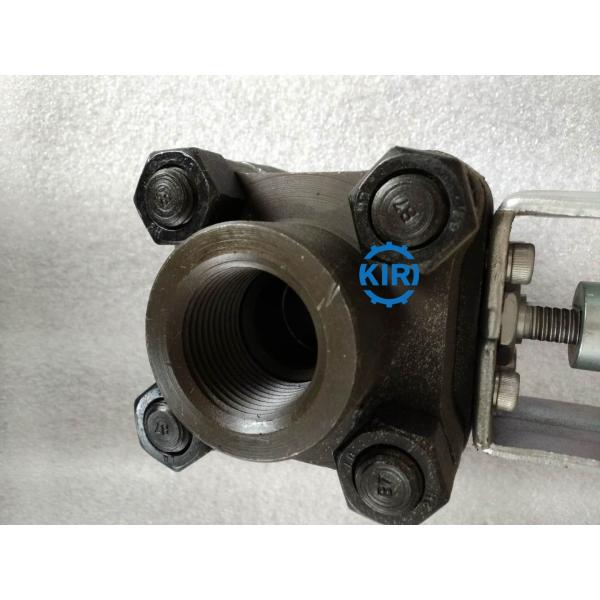 A105 Material High Pressure Ball Valve Pneumatic Double Acting Operation