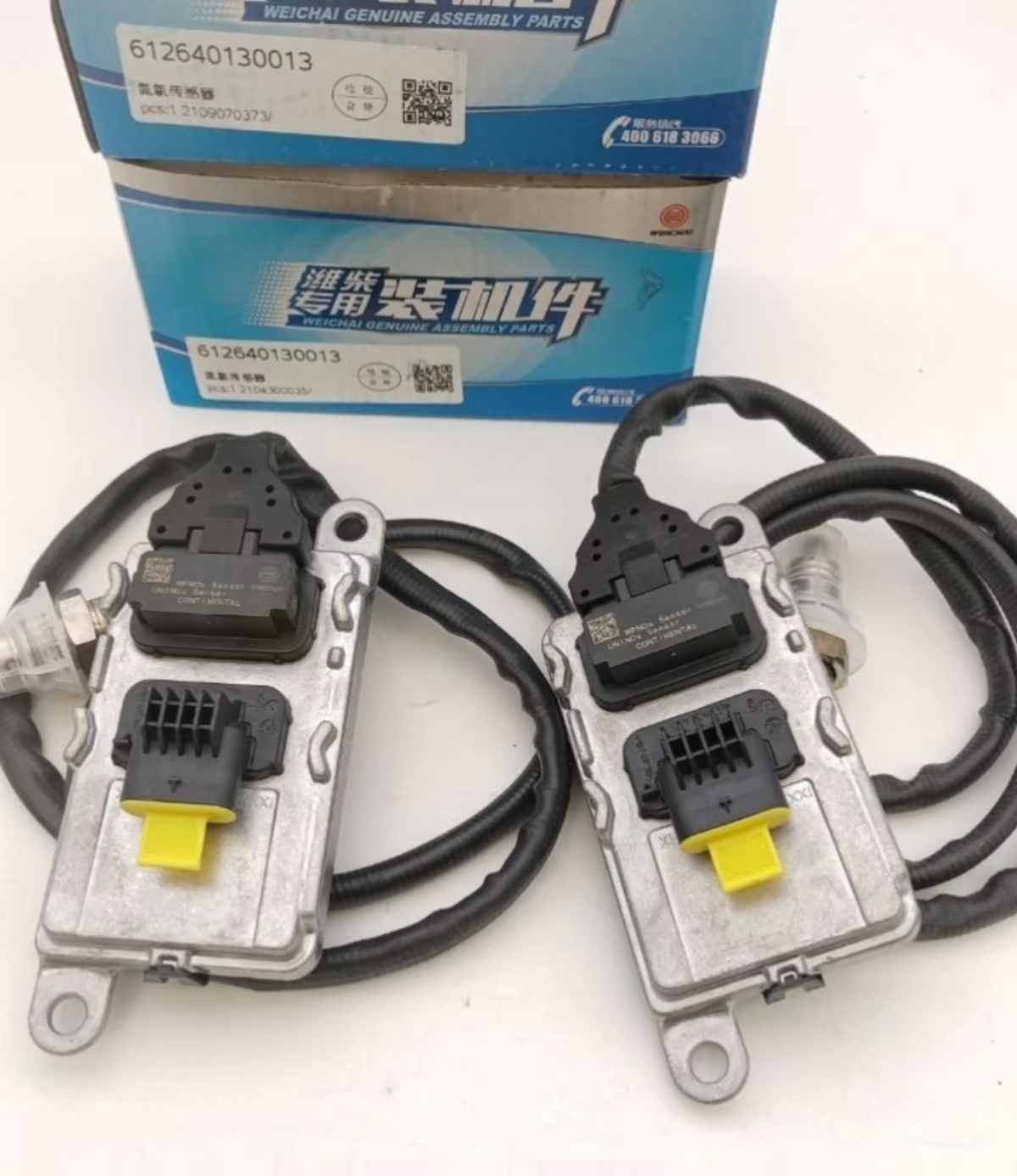 Weichai Original SCR Box Sensor Model 612640130013 for WP7P10P12 Diesel Engine Nitrogen and Oxygen Sensor