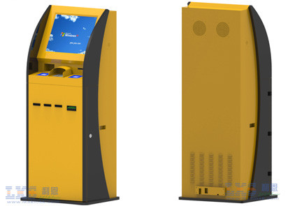 Quiosque completo do pagamento com pagamento do auto do quiosque do pagamento do aceitante do dinheiro/distribuidor de moeda