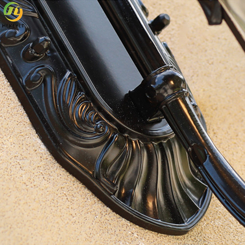 Luz moderna de vidro de alumínio E26 da parede do candelabro de parede para casas de campo do jardim