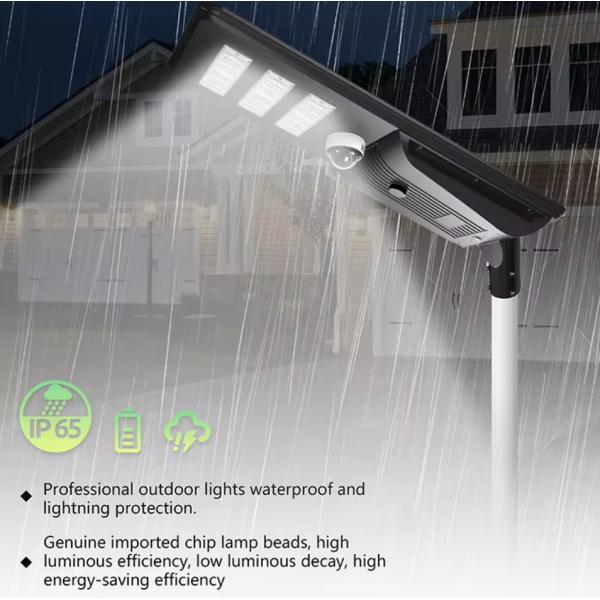 30W 40W 60W 80W 100W 120W Integrated Solar Street Lights With CCTV Camera