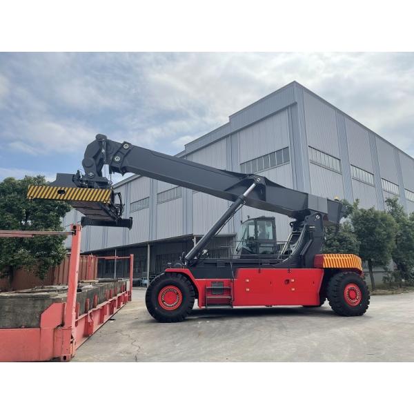 45000kgs Load Container Reach Stacker With Engine