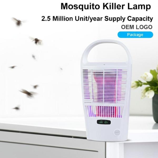 Convenient Mosquito Killer Lamp with 2.5 Million Unit/year Supply Capacity and OEM LOGO Package