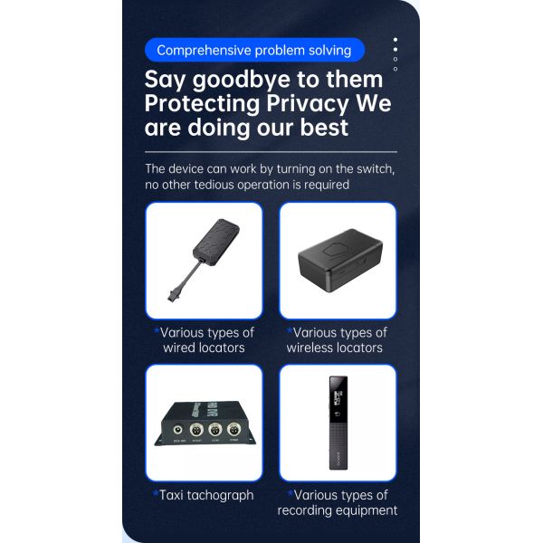 K8 Handheld Signal Jammer Anti Positioning Car Shield GPS Tracker Protect Your Vehicle