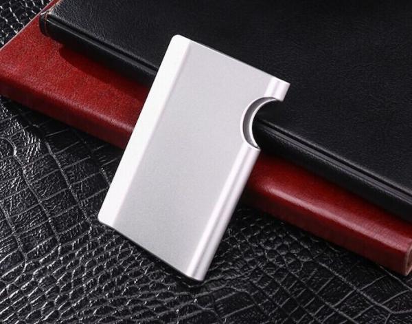 Fashion SGS Multifunctional Aluminium Wallet Card Holder Cash Clip Wallet