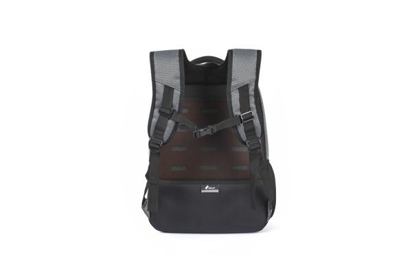 Waterproof Small Black Nylon Backpack , Nylon Travel Backpack For Day Trips