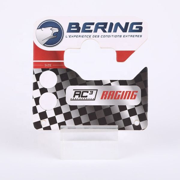 Perchas de papel recubierto a prueba de humedad Impresión offset Soluciones de embalaje personalizadas