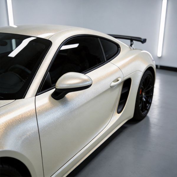Color Changing Self-Healing UV Resistant Paint Protection Film for Car Wrap with Matte White to Gold Finish