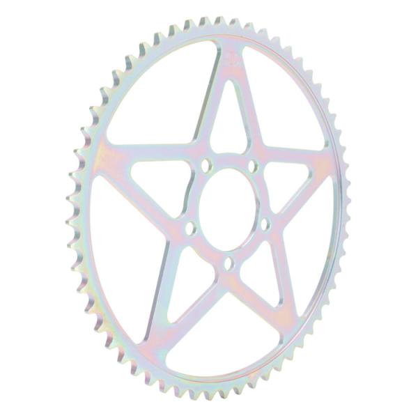 Sur-Ron LightBee S/X Rear Sprocket in 500g Silver CNC Aluminum Alloy with Customized Logo