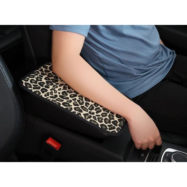 Sublimation Car Armrest Pad Blanks Custom Printing Neoprene Console Armrest Pad Cover