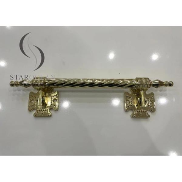Gold Zinc Metal Coffin Handle Hardware, Coffin Accessories Set Wholesale ZH005A