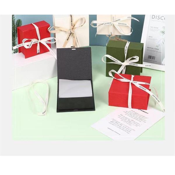 Customized Color Jewelry Packaging Sliding Gift Paper Drawer Box for Makeup Cosmetic