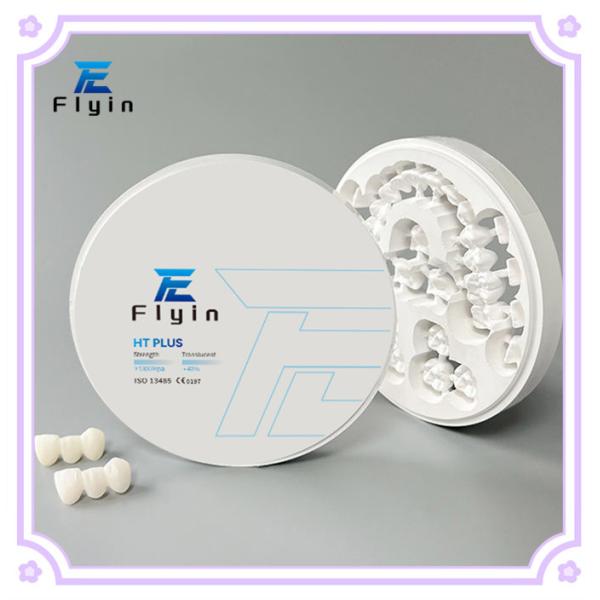 High Translucent HT Plus Zirconia Blocks Ceramic Block For Dental CAD/Cam System