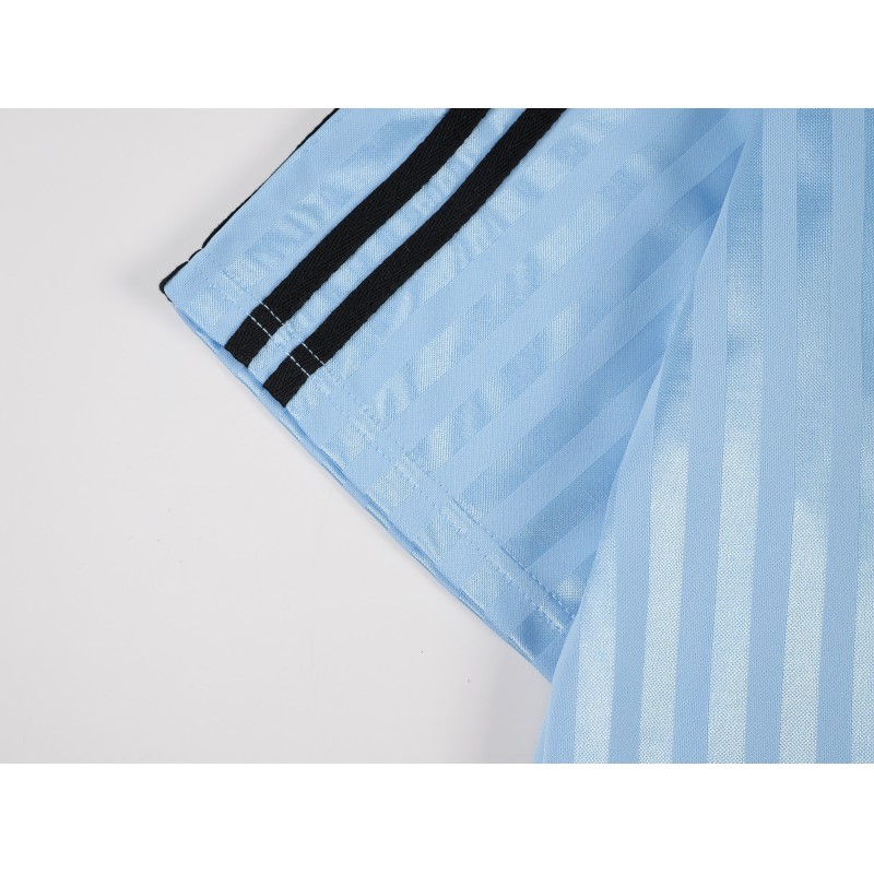 Support Customization ODM Men's Embroidered Letter Short Sleeve Sports T-Shirt 100% Polyester Breathable Quick-Drying
