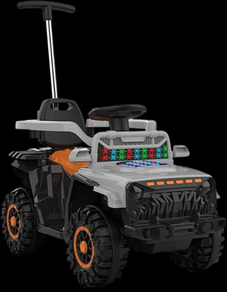 CJ-DLD-868T Children Quad Bike Kids Electric Dune Buggy with Parental Push Bar Children Electric ATV for Off-Road Adventure