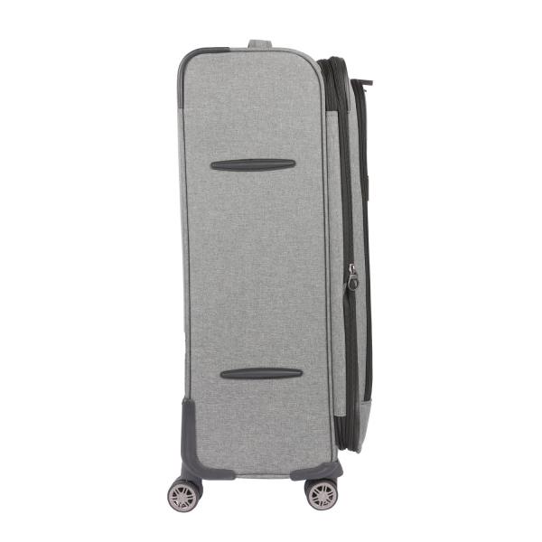3pcs Soft Trolley Luggage