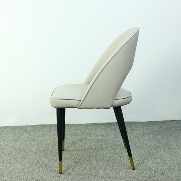 Apartment Upholstered Dining Chair Multipurpose Anti Scratch