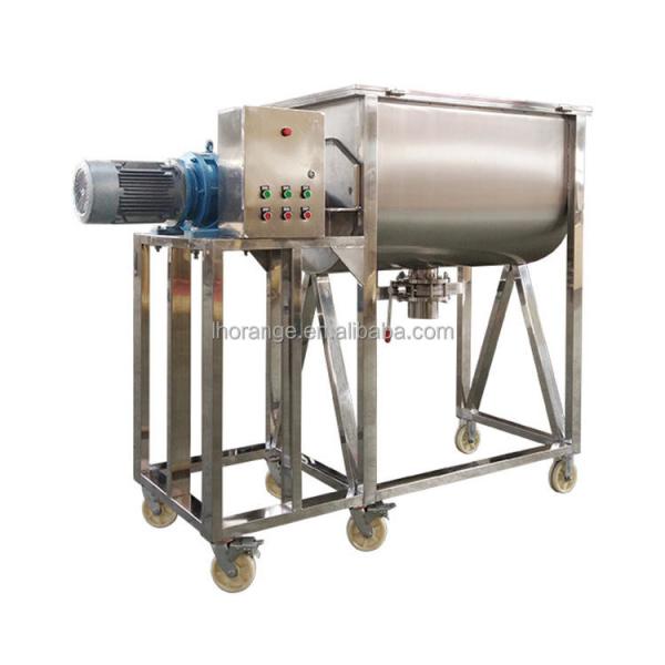 1500 L Horizontal Dough Mixer Animal Feed Mixer In Chemical