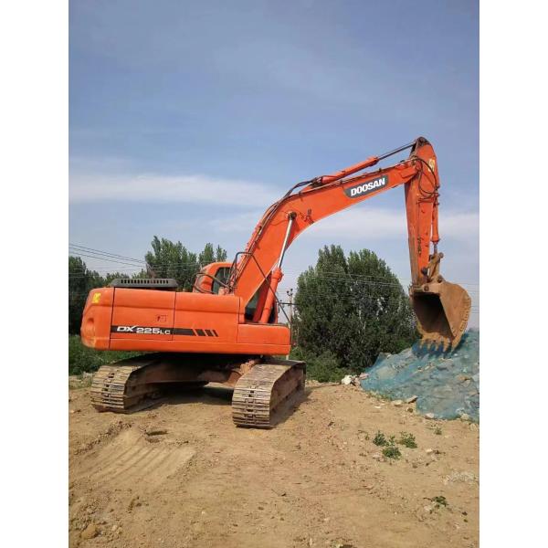 Excavadora pesada Doosan Dx225 para la venta - Ideal para aplicaciones de construcción y minería
