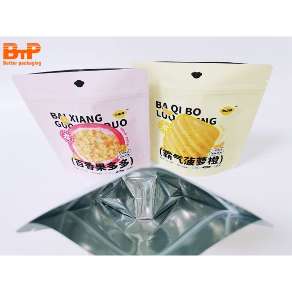 Digital Printing Low MOQ Custom Plastic Bags Resealable Zipper Mylar Pouch Food Packaging Doypack Package