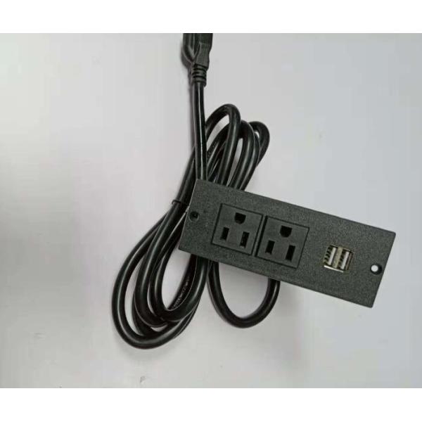 ABS Fire Protection Conference Table Socket / Furniture Tabletop Outlet Box