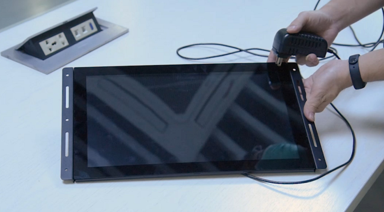 Signage 10,1» крытое 4G цифров рекламы LCD открытой рамки поддержал случай металла