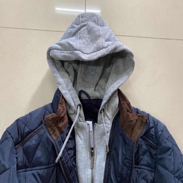 Men'S Knit Hoody Coats One Color As Picture Keep Warm Good Quality