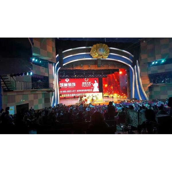 SMD 2727 Outdoor Rental LED Wall Display With Brightness Automatical Adjustment