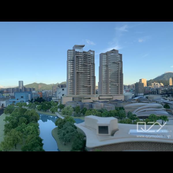 Реалистическая модель - Группа ОСТ - 1:300 Концепция модели Jiaomei