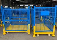 Roulettes pliantes de Mesh Industrial Stillages Pallets With en métal
