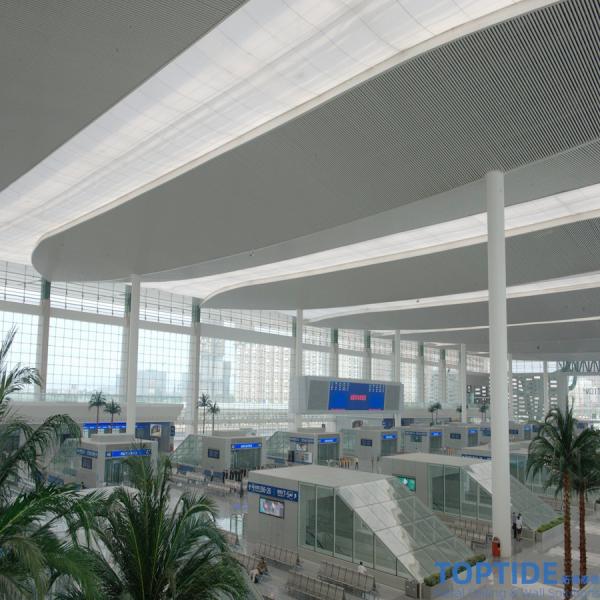 Customized Anti Rust RAL7046 Decorative Ceiling Board Sound Absorbing