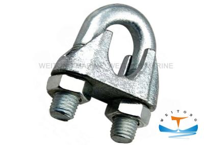Customized Size Rigging Lifting Equipment DIN741 Wire Rope Clamp