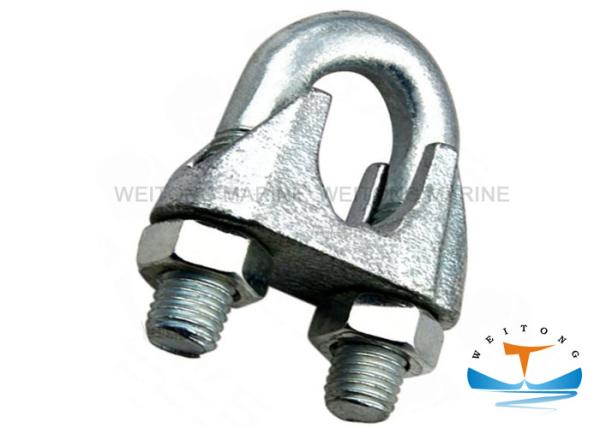 Customized Size Rigging Lifting Equipment DIN741 Wire Rope Clamp