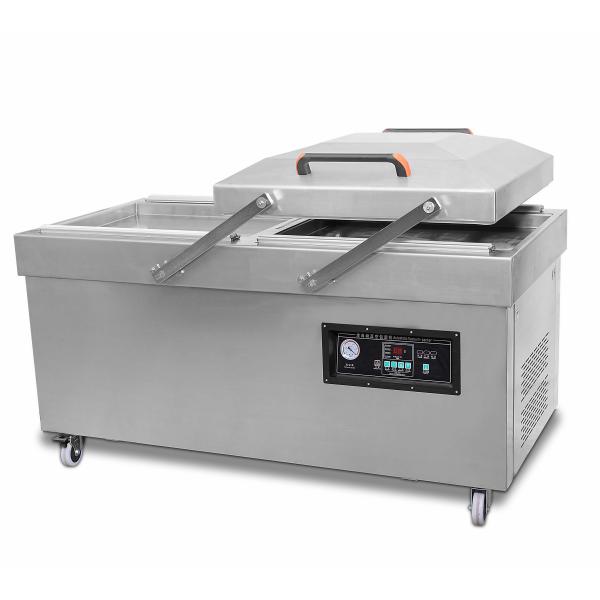 Plastic Packaging Double Chamber Vacuum Bag Sealer for Dry Food Vegetable Fish Fruits