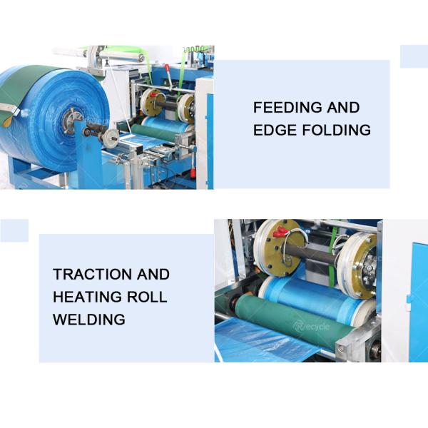 Disposable Fully Automatic Shoe Cover Production Machine Nonwoven Surgical Plastic PE Overshoes Making Machine