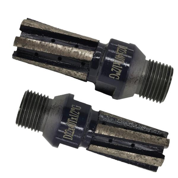 Revestimento de TiCN D24MM Diamante Sinter/Milling Bit para granito para rodas de lavabo de pedra
