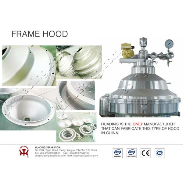 15KW - 45KW Disc Separator Clarifier Beer Processing Yeast Separator