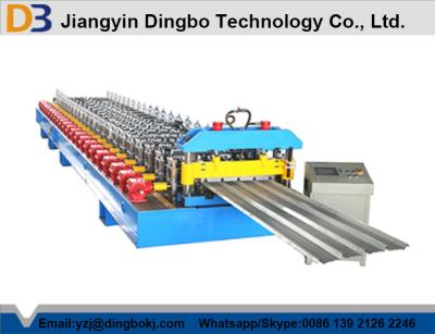 Automatic PLC Control Customized/Trapezoidal Roof Panel roll forming Machine With 5 Ton Decoiler