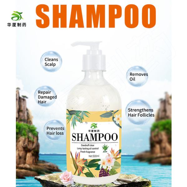 Natural Anti Hair Loss Shampoo Anti Lice Tea Tree Hemp Shampoo Moisture Rich