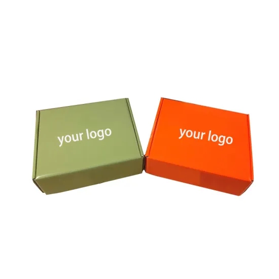 Luxury Foldable 25*12*7cm Corrugated Cardboard Box Aircraft Shipping