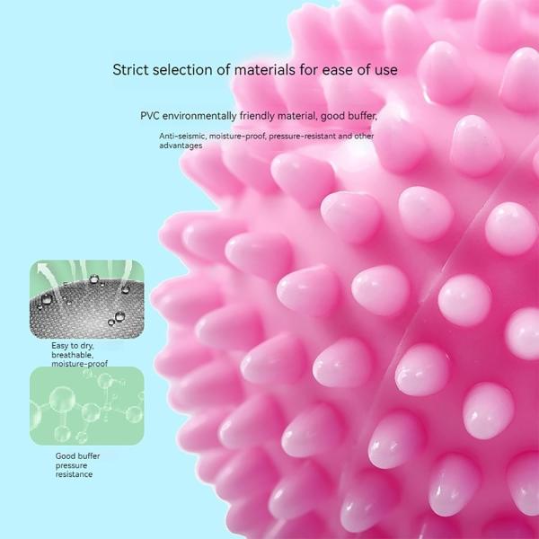 Hard & Soft Combo Spiky Foot Massage Ball For Plantar Fasciitis Exerciser