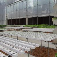 Horticultura Cultivo sin suelo de tubo circular Sistemas de cultivo de canales hidropónicos NFT para el cultivo