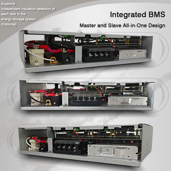 ESS UPS Power Supply Integrated BMS 30-60S 96V-192V 100A 2U Iron Box
