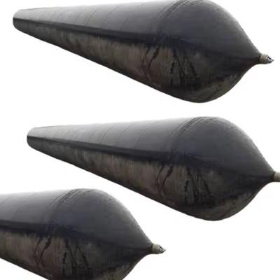 Airbags de alta capacidade para lançamento de navios Airbags de borracha marinha flutuantes duráveis
