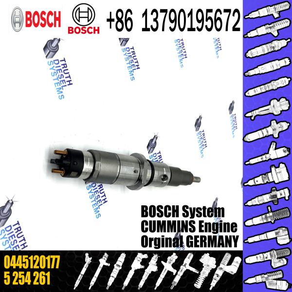 Diesel Engine Fuel Injector 0 445 120 177 0445120177 New Injector 0445 120 177 Fuel Injector for CRIN3-18