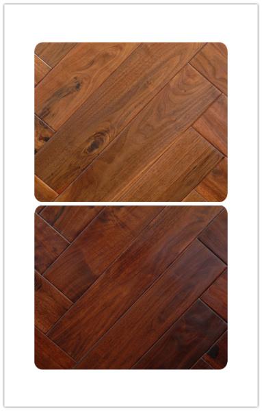 tobacco road acacia walnut flooring in herringbone design
