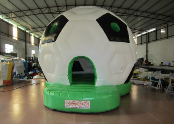 Casa inflável infantil PVC à prova d'água / Castelo inflável clássico de futebol inflável