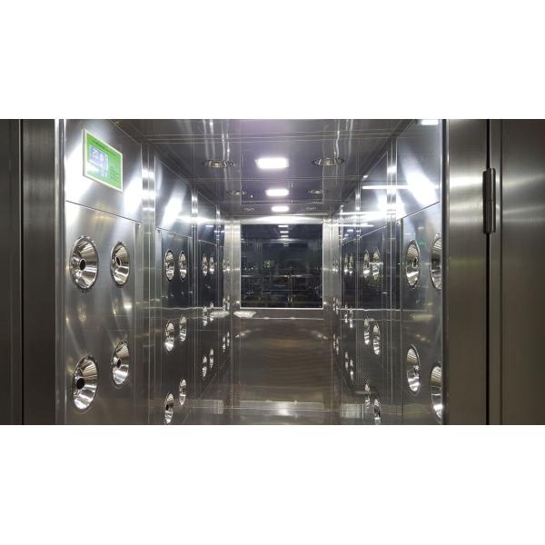 Intelligent Air Shower Channel In Clean Room , Wind Spreed 25-30m/S