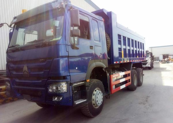 Famous SINOTRUK HOWO 6*4 Dump Truck , Diesel Fuel Type Heavy Commercial Trucks
